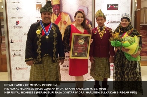Royal Family of Indonesia Medan
